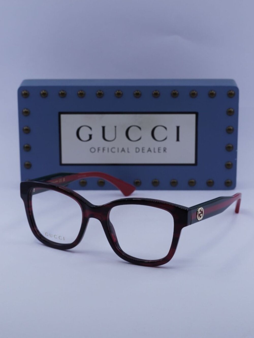 Gucci GG1863O 003 Square Eyeglasses 51mm - Havana